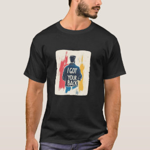 Schöne Ich-hab-deinen-Rücken-Rede T-Shirt