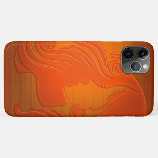 Schöne Illustration junge Frau mit gewelltem Haar Case-Mate iPhone Hülle (Rückseite (Horizontal))