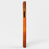 Schöne Illustration junge Frau mit gewelltem Haar Case-Mate iPhone Hülle (Hinten/Rechts)