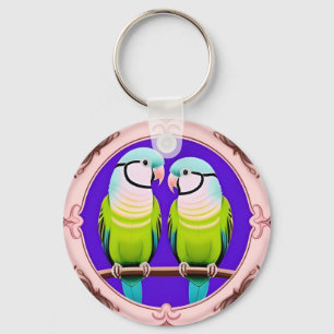 Schöne Illustrationsfeiern Schlüsselanhänger