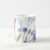 Schöne Illustrierte Blumendrucke Kaffeetasse (Mittel)