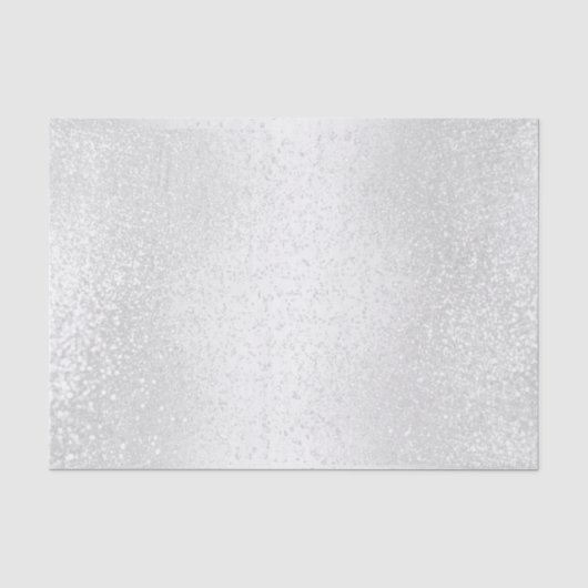 Schöne Imitate Weißer Glitzer Seidenpapier (Vorderseite)