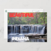 Schöne Indiana Postkarte. Postkarte (Vorne/Hinten)