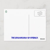 Schöne Indiana Postkarte. Postkarte (Rückseite)