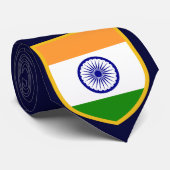 Schöne Indien-Flagge Krawatte (Gerollt)