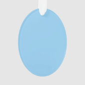 Schöne indigene Amerikanerin Ornament (Rückseite)