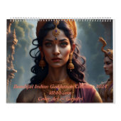 Schöne indische Goddesses 2024 Kalender (Titelbild)
