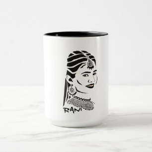 Schöne indische Rani-Tasse Tasse