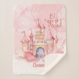 Schöne, individuell anpassbar sherpadecke