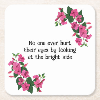 Schöne, individuell gestaltete Blume Rechteckiger Pappuntersetzer