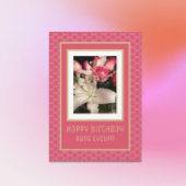 Schöne, individuelle Happy Birthday Tante Karte