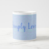 Schöne individuelle Kaffeetasse Jumbo-Tasse (Vorderseite)