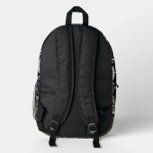 Schöne Innendekoration Bedruckter Rucksack (Rückseite)