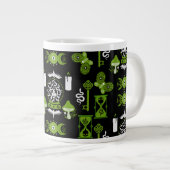 Schöne Innendekoration Jumbo-Tasse (Vorderseite Rechts)