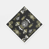 Schöne Innendekoration Serviette (Ecke)