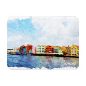 Schöne Insel Curucao Magnet (Horizontal)