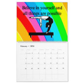 SCHÖNE INSPIRATIONELLE QUOTEN GYMNASTICS KALENDER (Feb 2026)