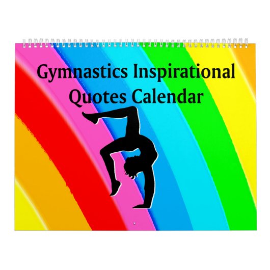 SCHÖNE INSPIRATIONELLE QUOTEN GYMNASTICS KALENDER (Titelbild)