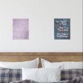 Schöne, inspirierende Redewendungen Desiderata Bilderwand Sets (Schlafzimmer)