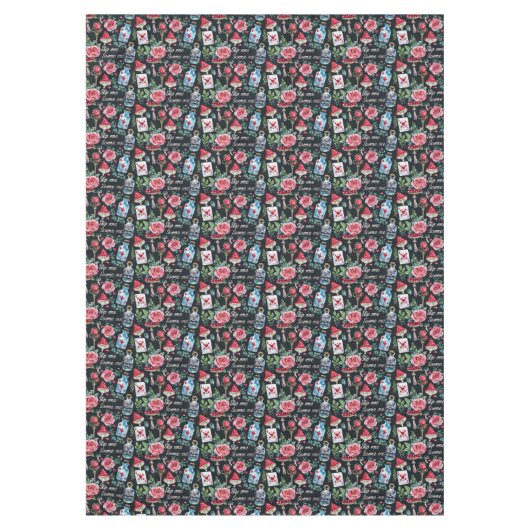 Schöne Inspiriert durch die Alice im Wunderland Tischdecke (Vorderseite)