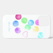 Schöne iPhone-Abdeckung mit Ihrem Namen Case-Mate iPhone Hülle (Rückseite (Horizontal))