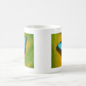 Schöne, iridescent Butterfly Kaffeetasse (Mittel)