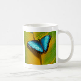 Schöne, iridescent Butterfly Kaffeetasse