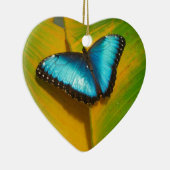 Schöne, iridescent Butterfly Keramikornament (Rechts)