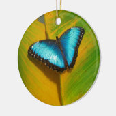 Schöne, iridescent Butterfly Keramikornament (Links)