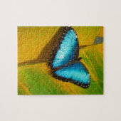 Schöne, iridescent Butterfly Puzzle (Horizontal)