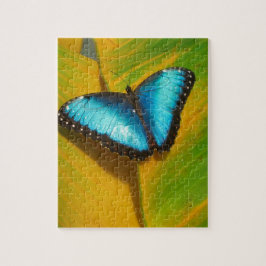 Schöne, iridescent Butterfly Puzzle