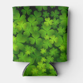 Schöne irische Kleeblätter Dosenkühler (Vorderseite)