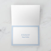 Schöne irische Küste Personalisiert 50. Geburtstag Karte (Innenseite)