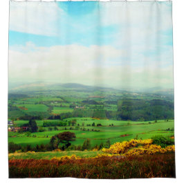Schöne irische Landschaft Duschvorhang