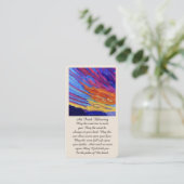 Schöne Irish Sessing-Gedenkkarte Visitenkarte (Stehend Vorderseite)