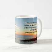 SCHÖNE ISAIAH 41:10 SONNE KAFFEETASSE (VorderseiteRechts)
