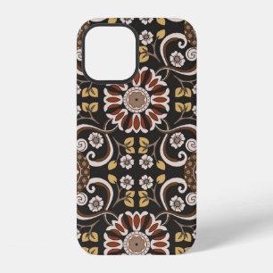 Schöne islamische Medaillon-Nahtlosmuster-Textilie iPhone 12 Hülle