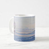 Schöne isländische Winterlandschaft Schöne Kunstsz Kaffeetasse (Vorderseite Links)