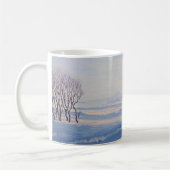 Schöne isländische Winterlandschaft Schöne Kunstsz Kaffeetasse (Links)