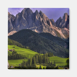 Schöne isolierte einsame Kirche St Maddalena Magnet