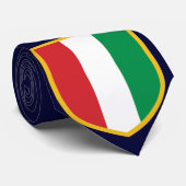 Schöne Italien-Flagge Krawatte (Gerollt)
