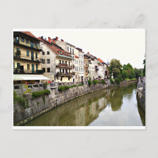 Schöne Jahrgänge Reise Europa Postkarte (Vorderseite)