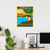 Schöne Jamaica Reise Poster (Heimbüro)