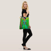 Schöne jamaikanische Frau Tasche (Am Model)