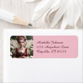 Schöne Januar Fairy in den Nelken (Insitu)