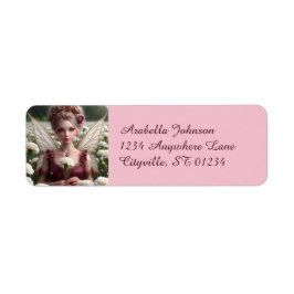 Schöne Januar Fairy in den Nelken