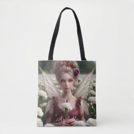 Schöne Januar Fairy in den Nelken Tasche