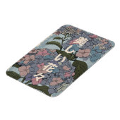 Schöne japanische Blumen Magnet (Linke Seite)