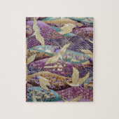 Schöne japanische Krane Puzzle (Vertikal)