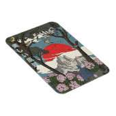 Schöne japanische Landschaft Magnet (Rechte Seite)